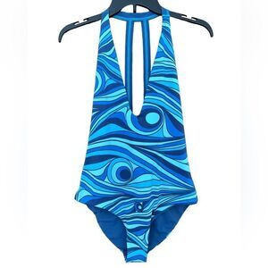 WAVE LIFE Aqua spray reversible one piece swimsuit